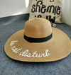 2018 New Sun Hat Ladies "Do Not Disturb" Letter Wide