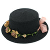 Sun Hats Toquilla Straw Queen Flower