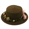 Sun Hats Toquilla Straw Queen Flower