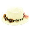 Sun Hats Toquilla Straw Queen Flower