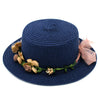 Sun Hats Toquilla Straw Queen Flower