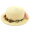 Sun Hats Toquilla Straw Queen Flower