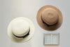 The New Sun Hats With Black Band Natural