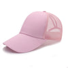 Summer 2018 Ponytail Hair Baseball Cap Women Messy Bun