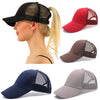 Summer 2018 Ponytail Hair Baseball Cap Women Messy Bun