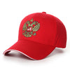 2018 Unisex 100% Cotton Baseball Cap with Russian Emblem